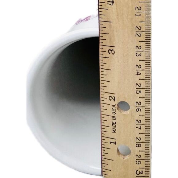 Hallmark Marjolein Bastin Nature’s Sketchbook Vase Tulips‎ Bees Ladybugs 8" - Picture 10 of 10